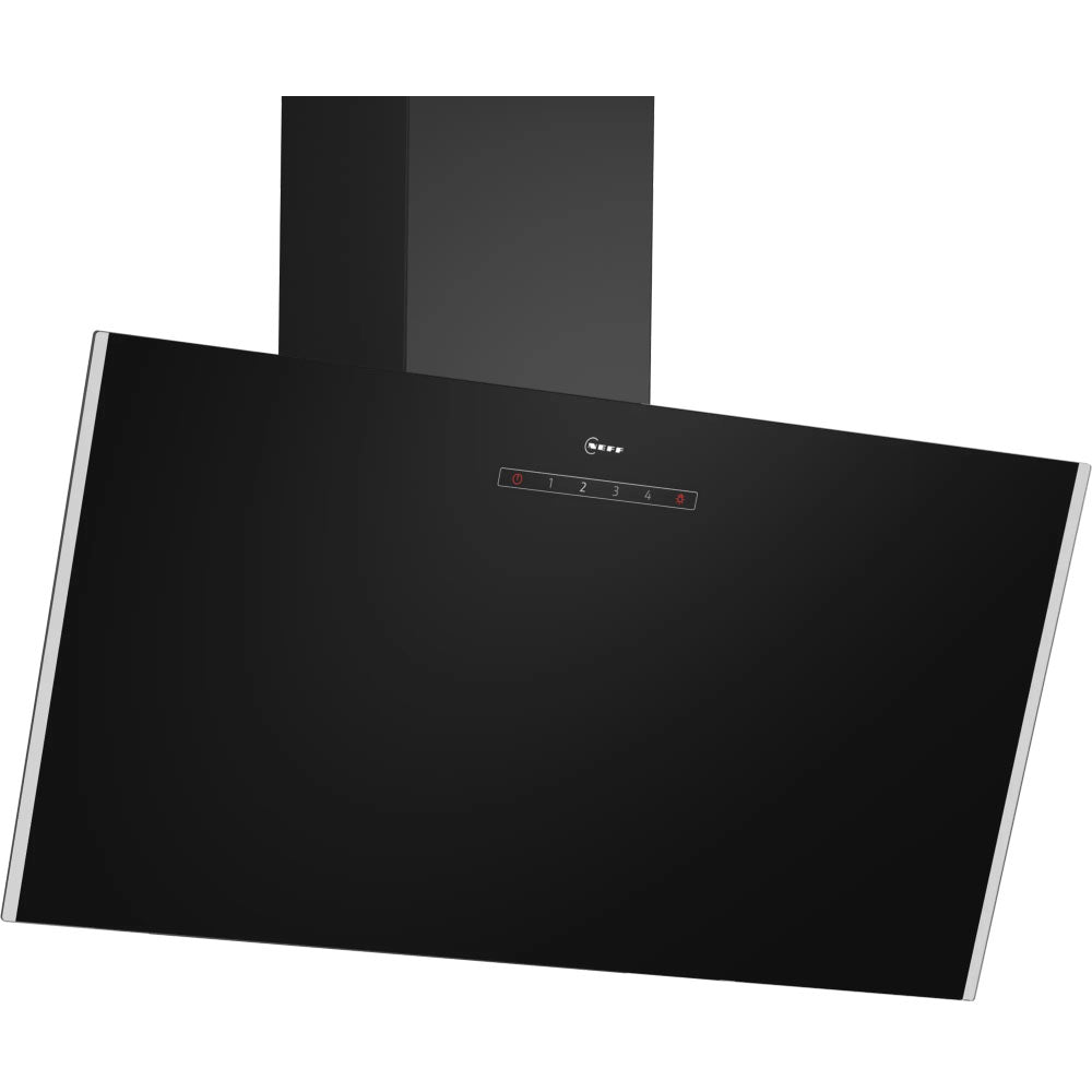 DUNSTABZUGSHAUBE SCHWARZ|NEFF D83 IDK 1SO|BREITE 80CM