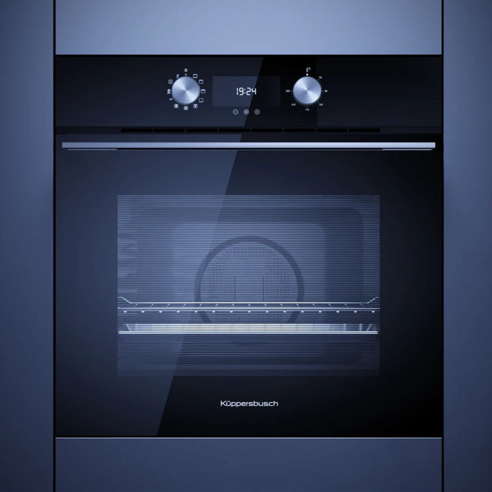 BACKOFEN KÜPPERSBUSCH B6200.0S1|SCHWARZ EDELSTAHL|EEK: A+|INKL. TEILAUSZUG