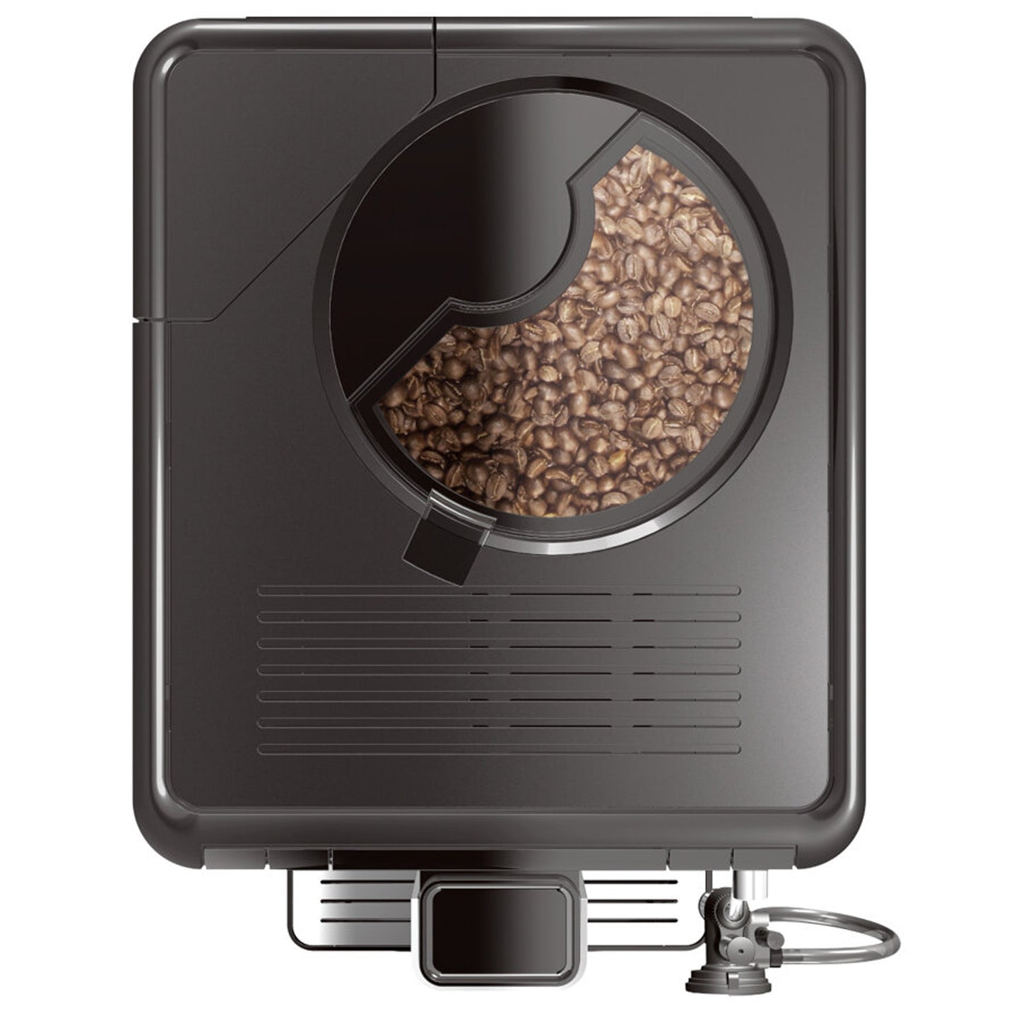 KAFFEEVOLLAUTOMAT MELITTA|PASSIONE F530-101|SILBER ODER SCHWARZ|INKL. BOHNEN+4GLÄSER