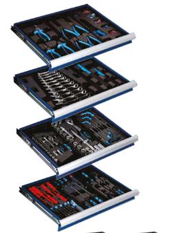 EINHELL WERKSTATTWAGEN INKL. 260 TLG. WERKZEUG BT-TW 151 Kit