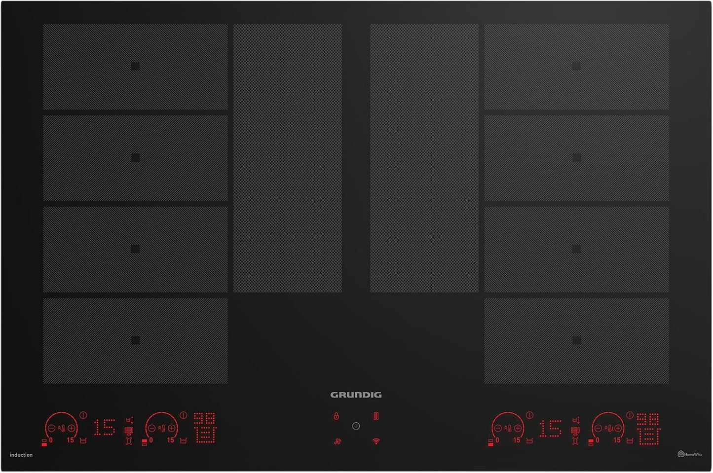 KOCHFELD GRUNDIG|GIEI 838980|INDUKTION|80CM|AUTARK
