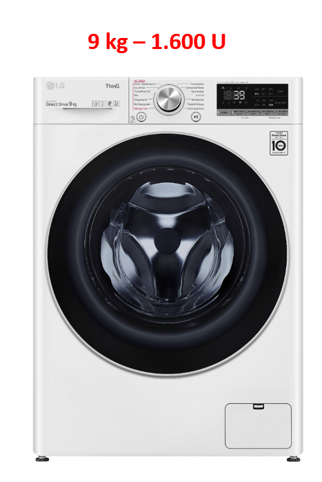 WASCHMASCHINE LG| LG F6 WV 709 P1|EEK:*A*| 9KG 1600U
