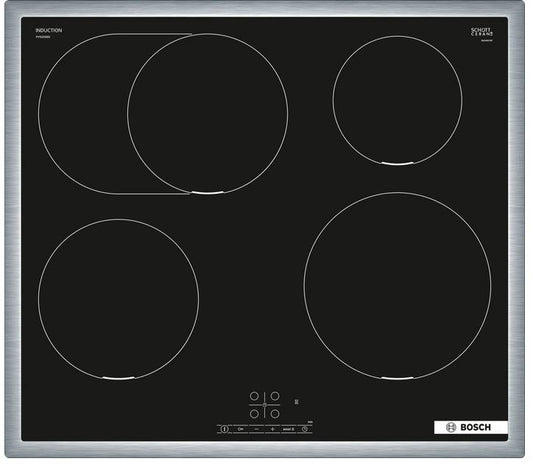 KOCHFELD BOSCH PIF645BB5E |INDUKTIONSKOCHFELD 60CM | SCHWARZ-EDELSTAHL